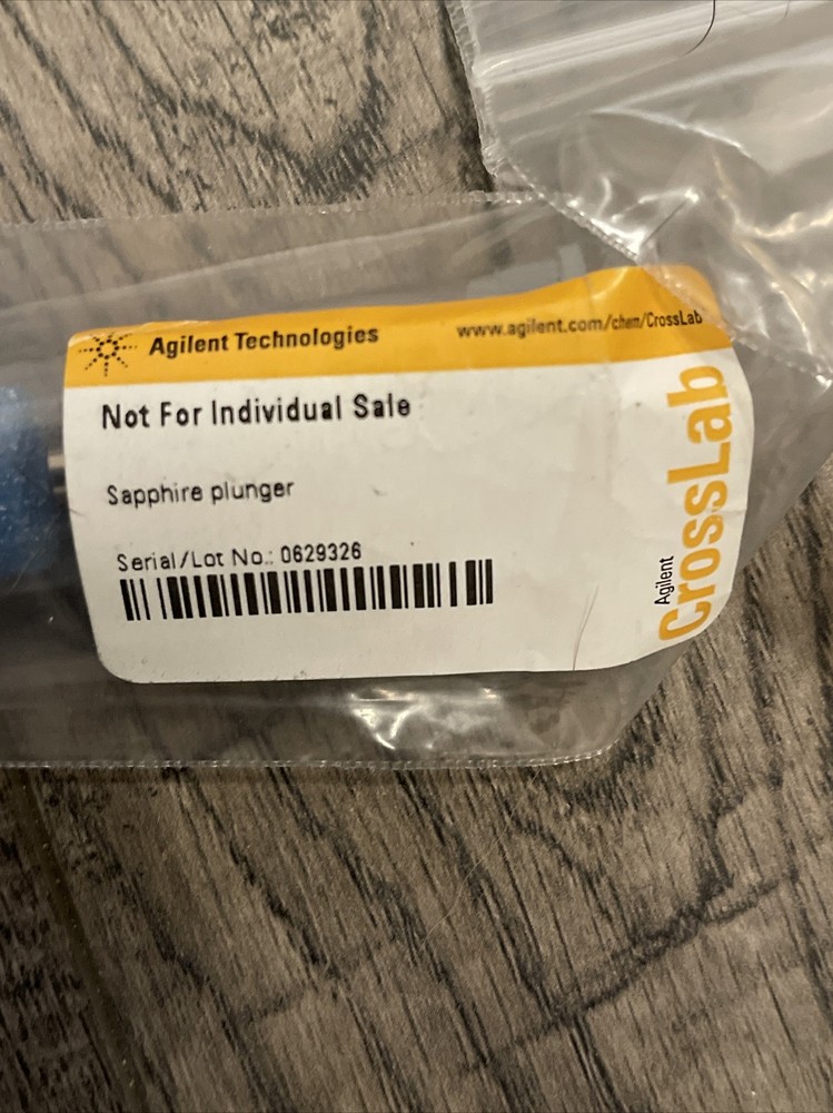 Agilent Sapphire Plunger