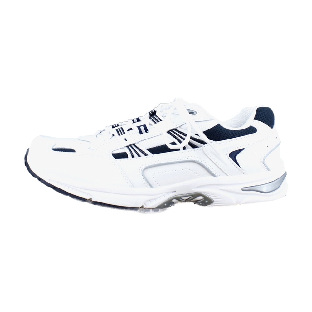 Vionic 23MWalk Mens Athletic White Navy