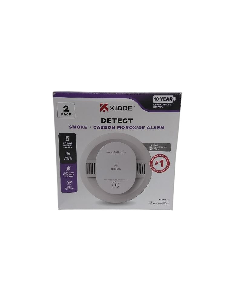 Kidde Smoke & Carbon Monoxide Detector 2PACK