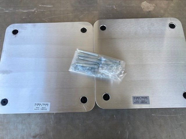 (2 PACK) Global Truss SQ-4137 Baseplate