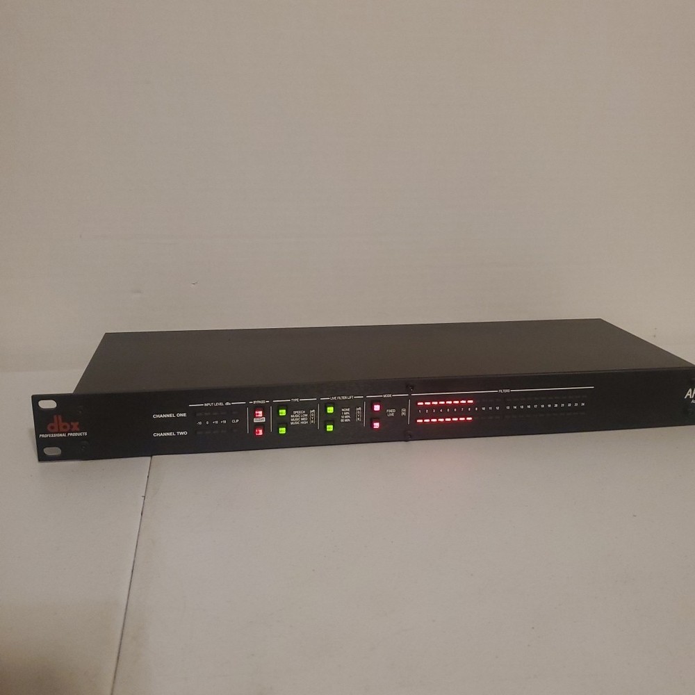 DBX AFS224 Dual Channel Advanced Feedback Suppression Processor