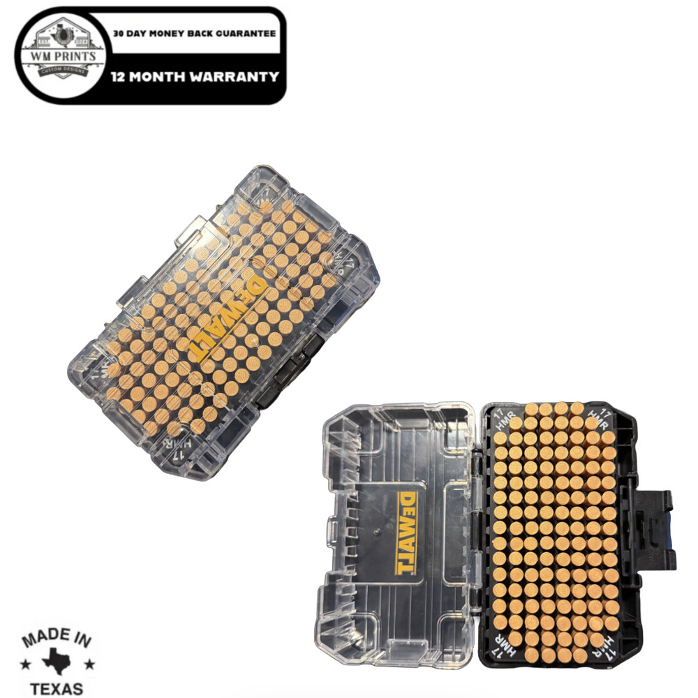 DeWalt Toughcase compatible ammo inserts.