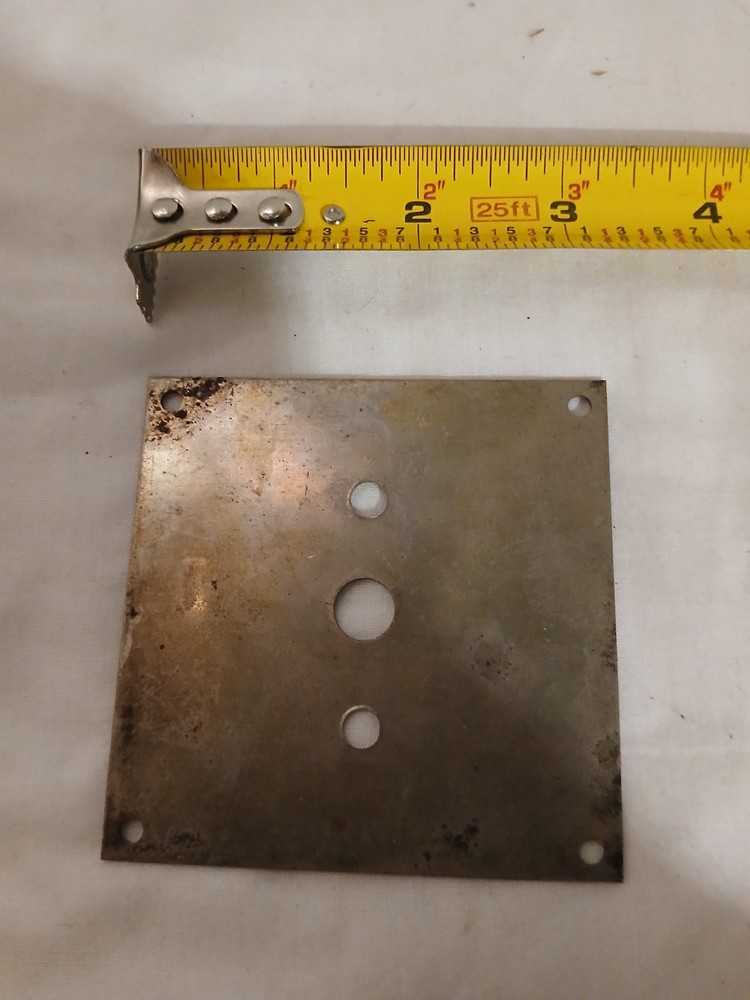 RCA Vintage Escutcheon Dial Indicator Plate Audio Attenuator