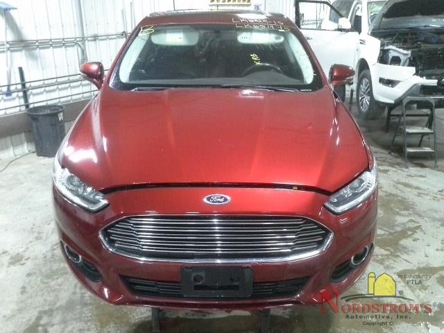 2015 Ford Fusion Driver Front Headrest Only Black Leather