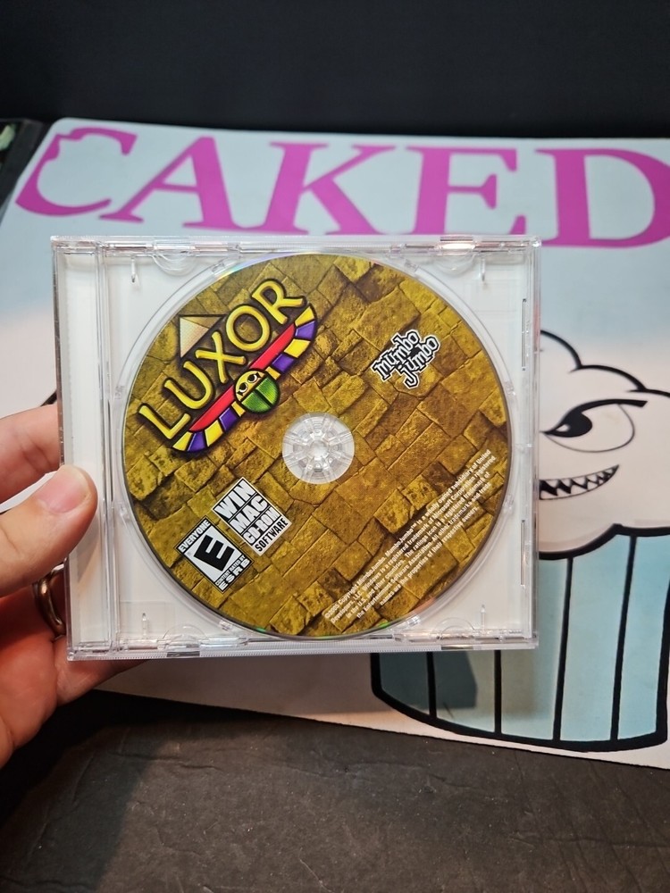 Luxor Mumbo Jumbo Windows Mac Cd-ROM Software PC Video Game Puzzle