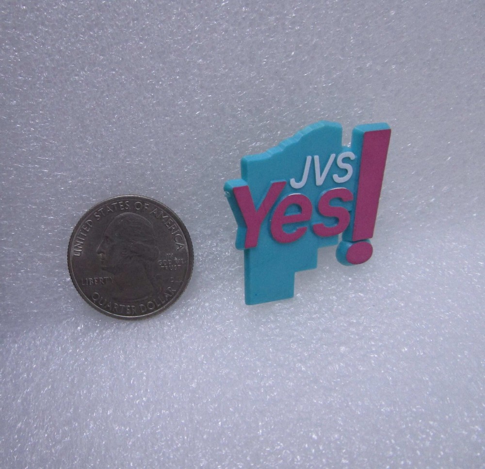 JVS Yes! Plastic Pin