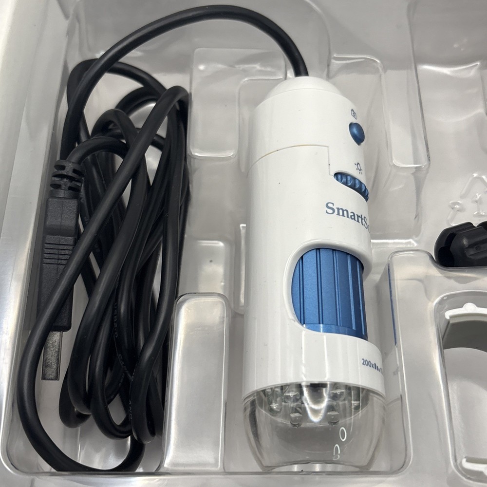 Smart MicroScope By Smart School Systems 200x Digital USB Microscope TESTED WORK