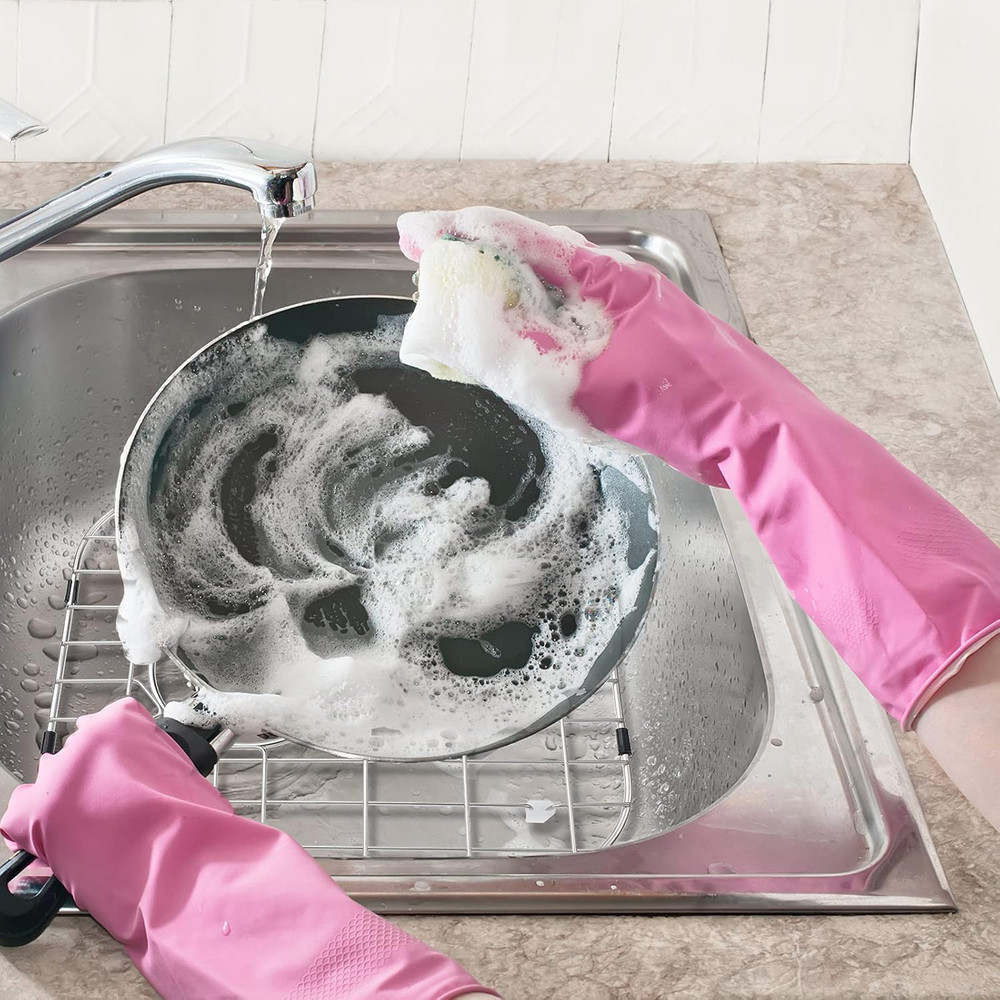 36 Pieces Rubber Feet for Sink Grid Replacement Sink Rack White Rubber Wire Bump