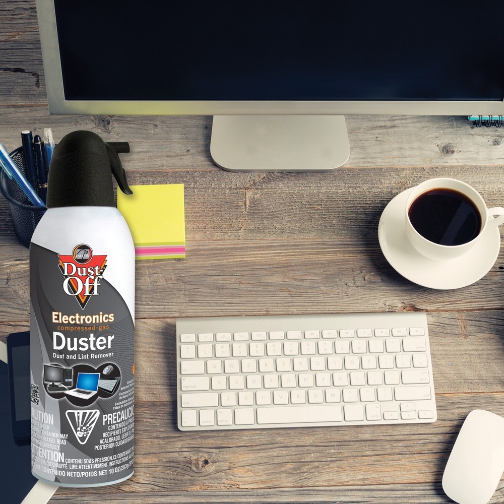DUST-OFF DPSXL4A 10oz Electronics Dusters, 4 pk