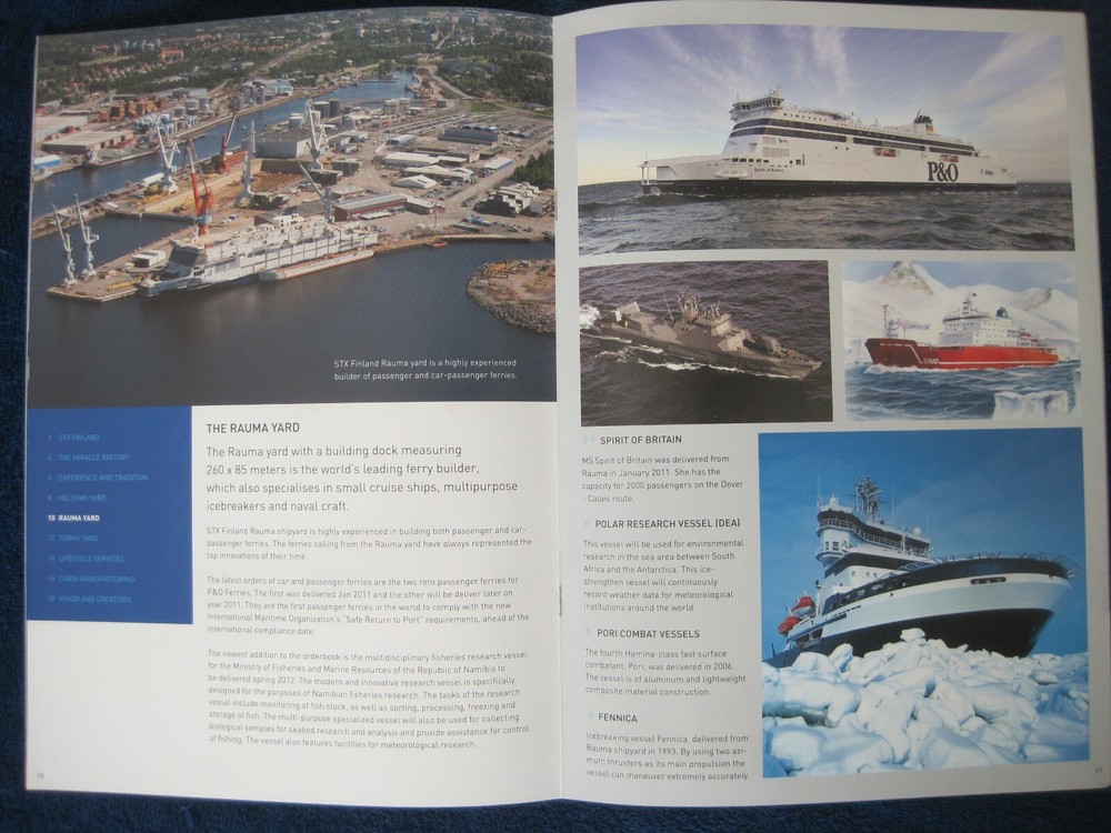 STX FINLAND -- Shipyard Brochure