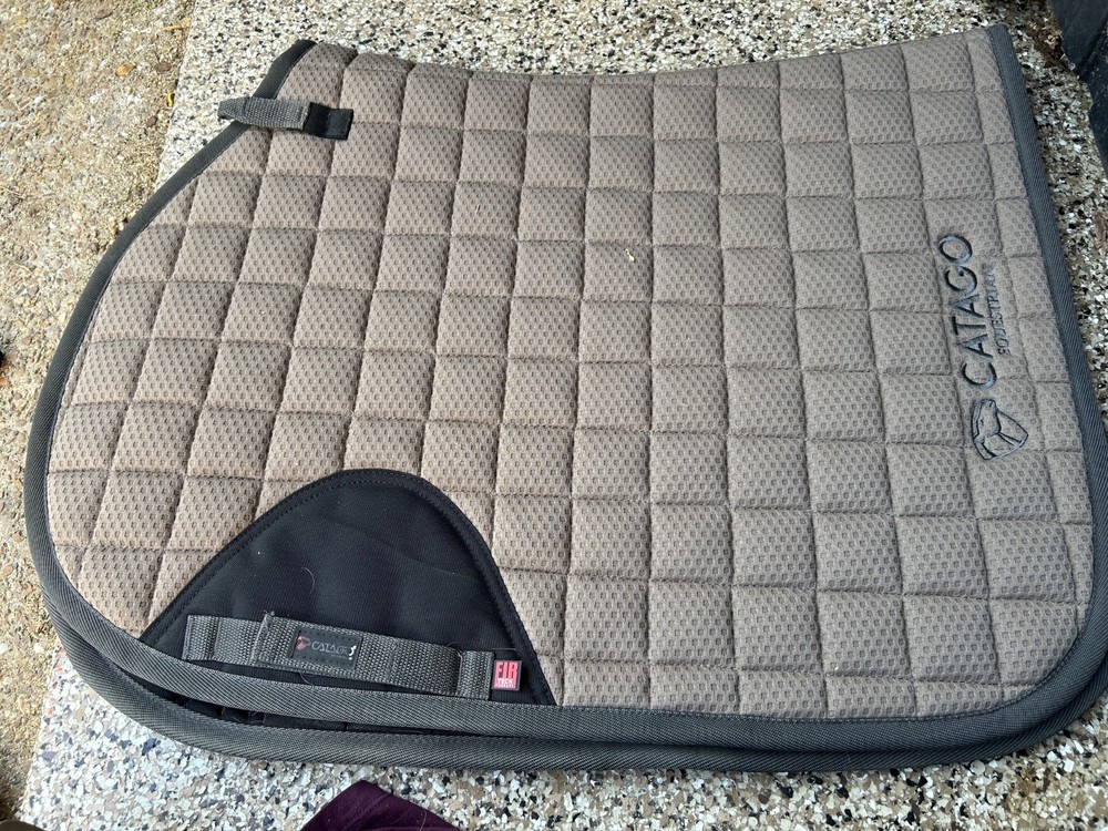 CATAGO FIR-Tech saddle pad AP Walnut