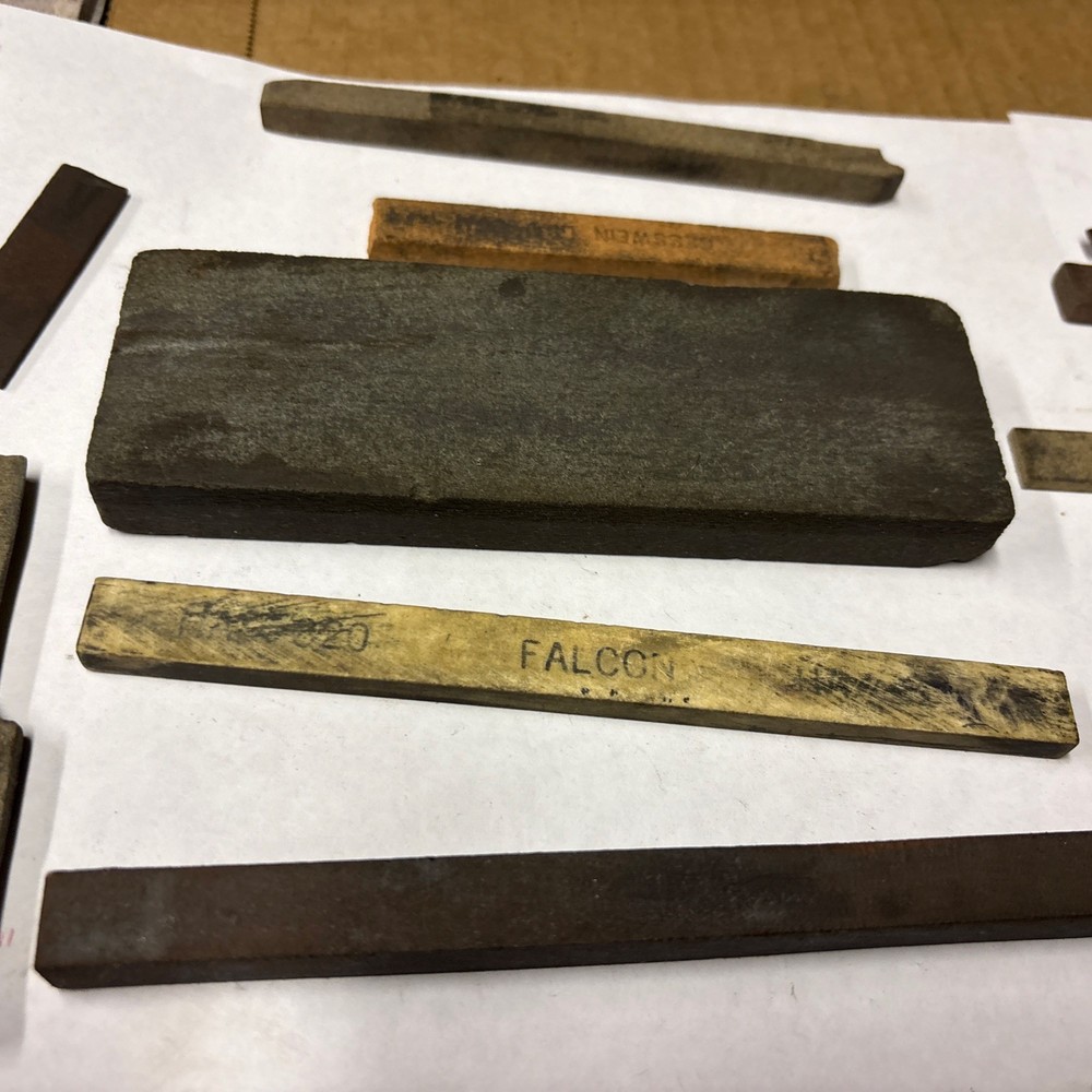Assortment Of Various Toolmakers Sharpening Stones