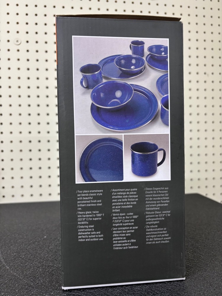 GSI Pioneer Enamelware Table Set