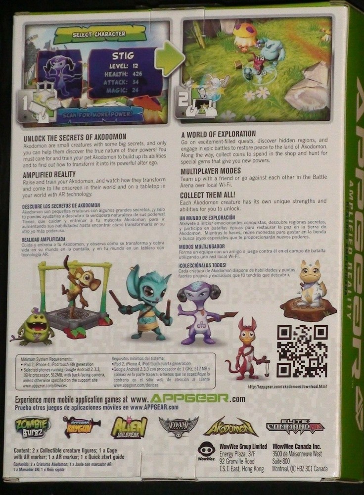 Appgear Elite Command Ar, & Akodomon For iPhone And Android New