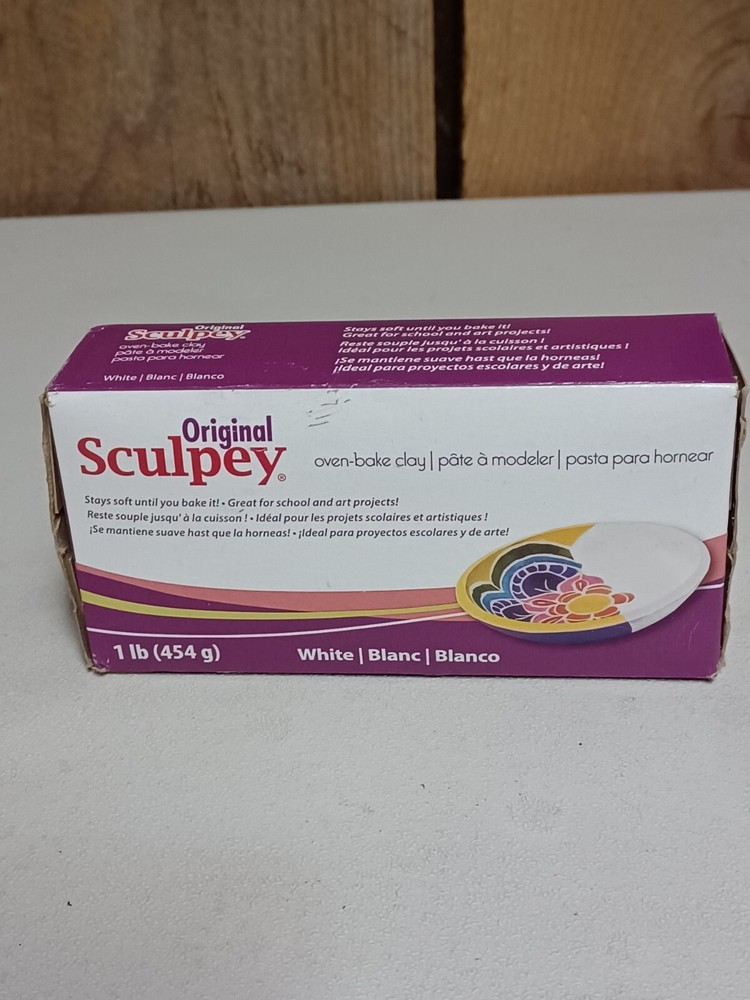 Sculpey Polymer Clay 1 Lb. White
