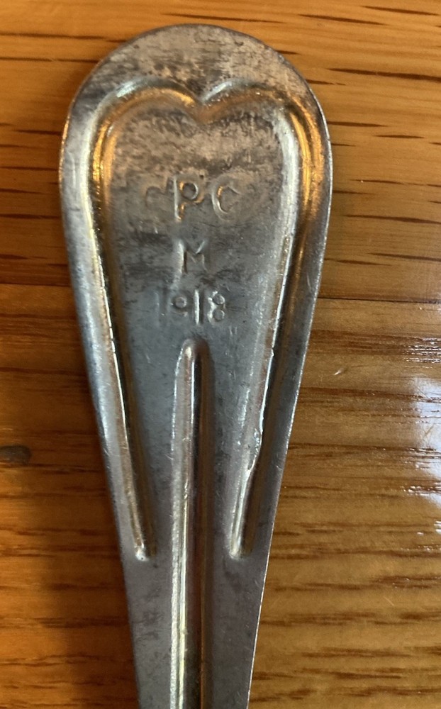 WWI US Military Fork & Spoon 1918