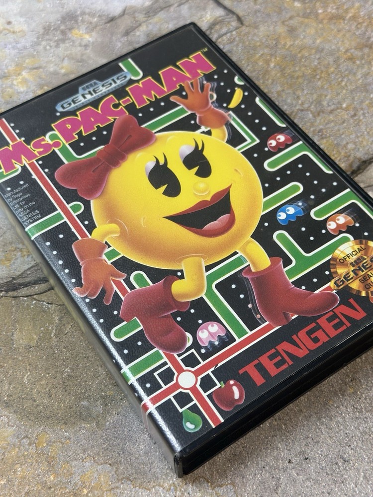 Ms. Pac-Man Case - Sega Genesis