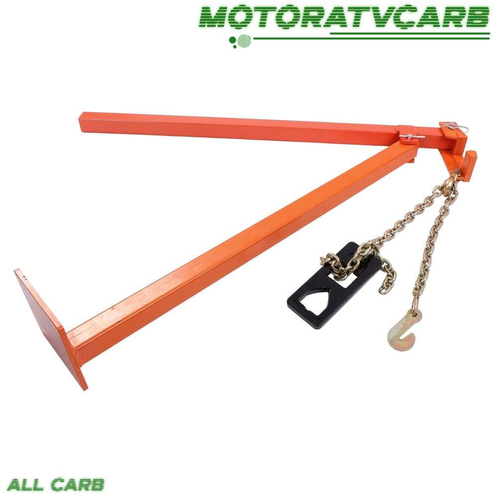 ALL-CARB 36in T Post Puller Fence Post Pullers with Puller Plate 47in Chain