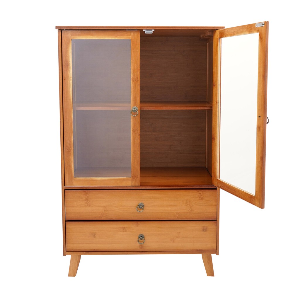 Accent Storage Cabinet with 2 Doors Buffet & Sideboard Decorative Cabinet