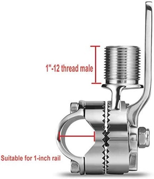 Professional Marine Antenna Mount with Adjustable Angles - Superior Durability