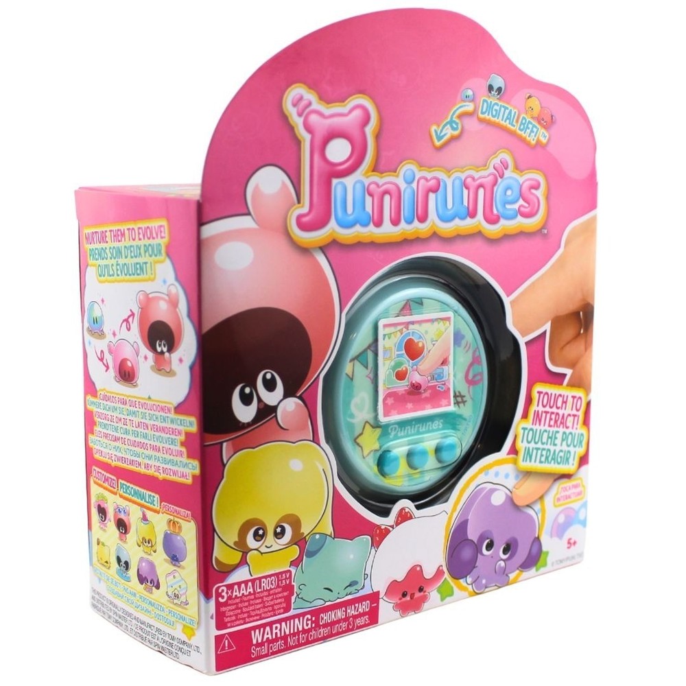 Punirunes Digital BFF Interactive Toy With 55 Characters & Touch Controls Ages 5