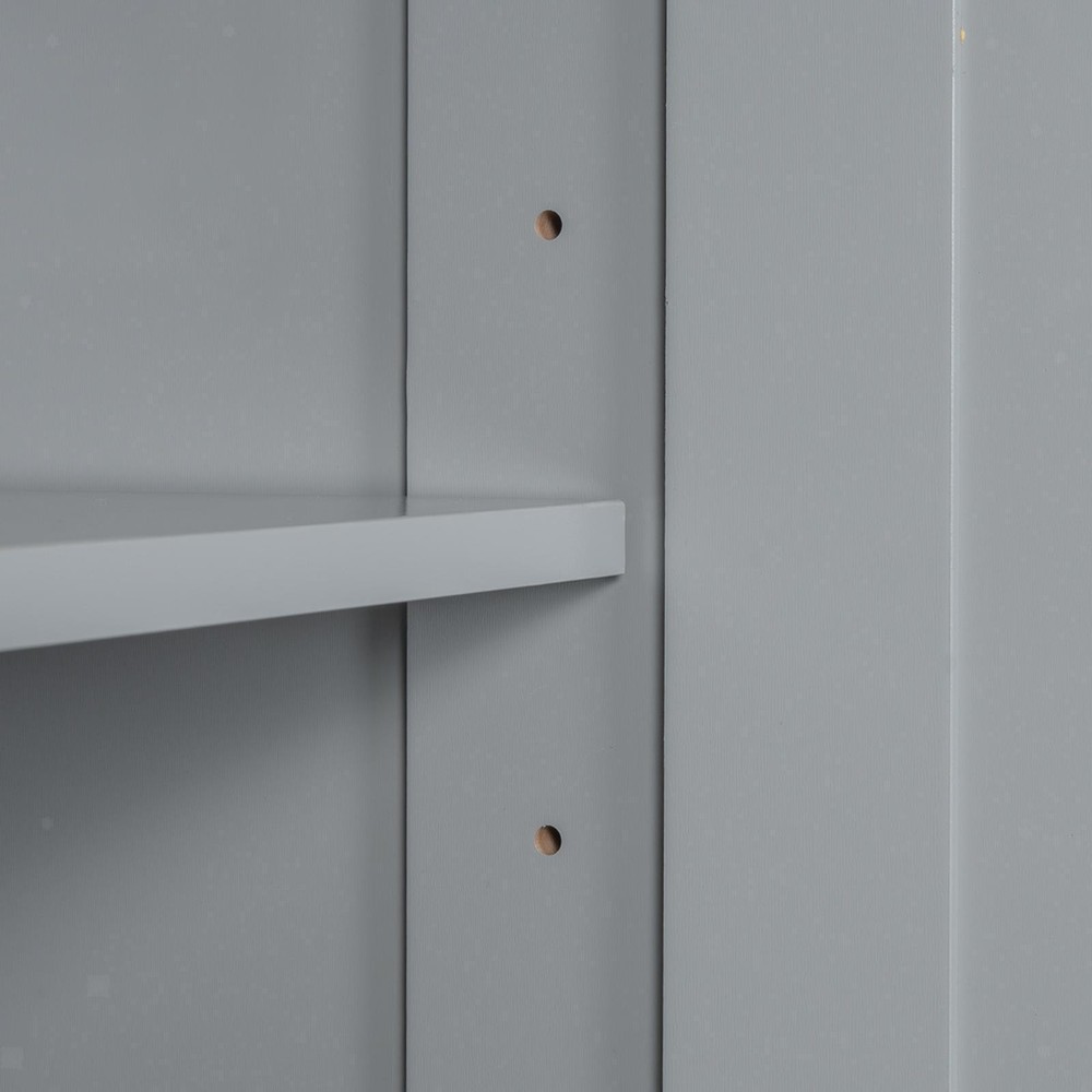 Multifunctional Bathroom Cabinet with Laundry Hamper, Smooth Waterproof Surface