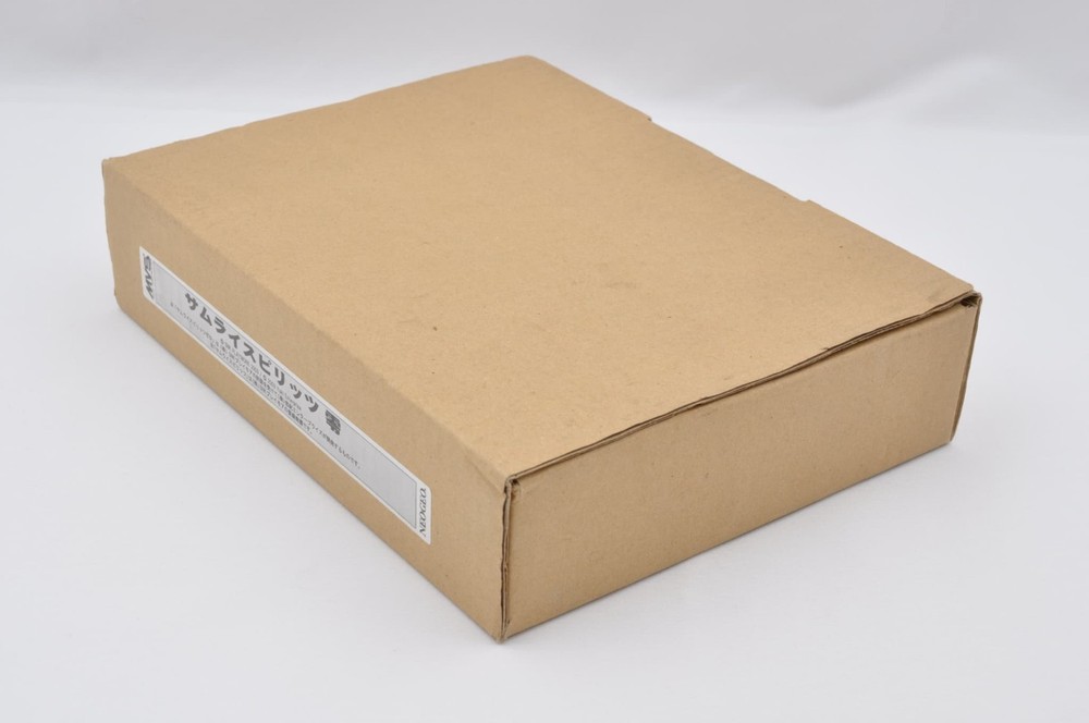 SAMURAI SHODOWN V ZERO MVS Authentic SNK Cartridge BOX Instructions