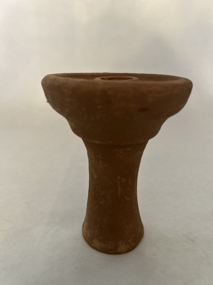 Unglazed Clay Hookah Bowl