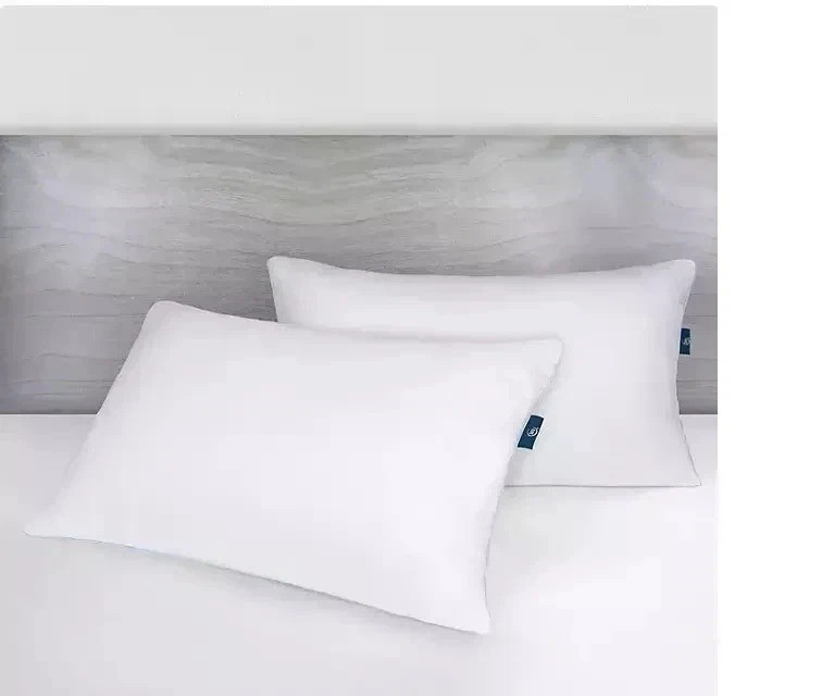Serta Perfect Sleeper Comfy Sleep Eco-Friendly Bed Pillow, 2 Pack