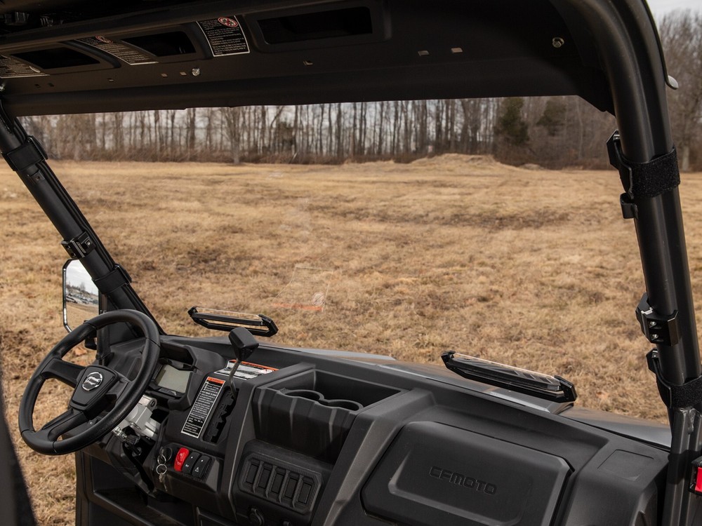 SuperATV Clear Scratch Resistant Full Vented Windshield CFMOTO UForce