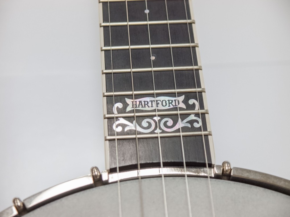 Deering John Hartford Pro 5 String Banjo (Pop On Resonator Missing) w/ Case