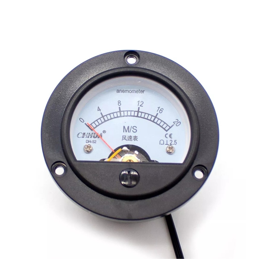 Wind Speed Sensor Tower Crane Self-Generating Type Display Unpowered Anemometer