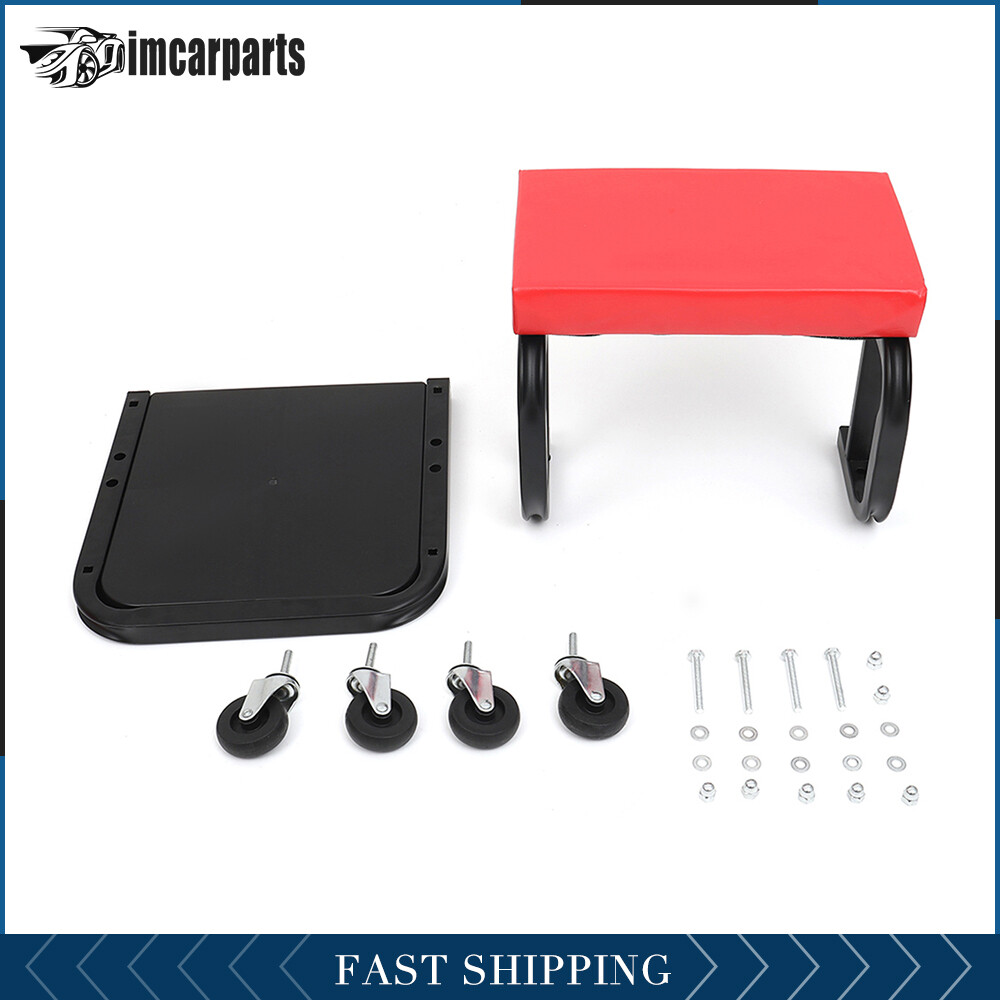 Rolling Creeper Seat Mechanic Stool Chair Garage Work Shop Tools Tray Storage