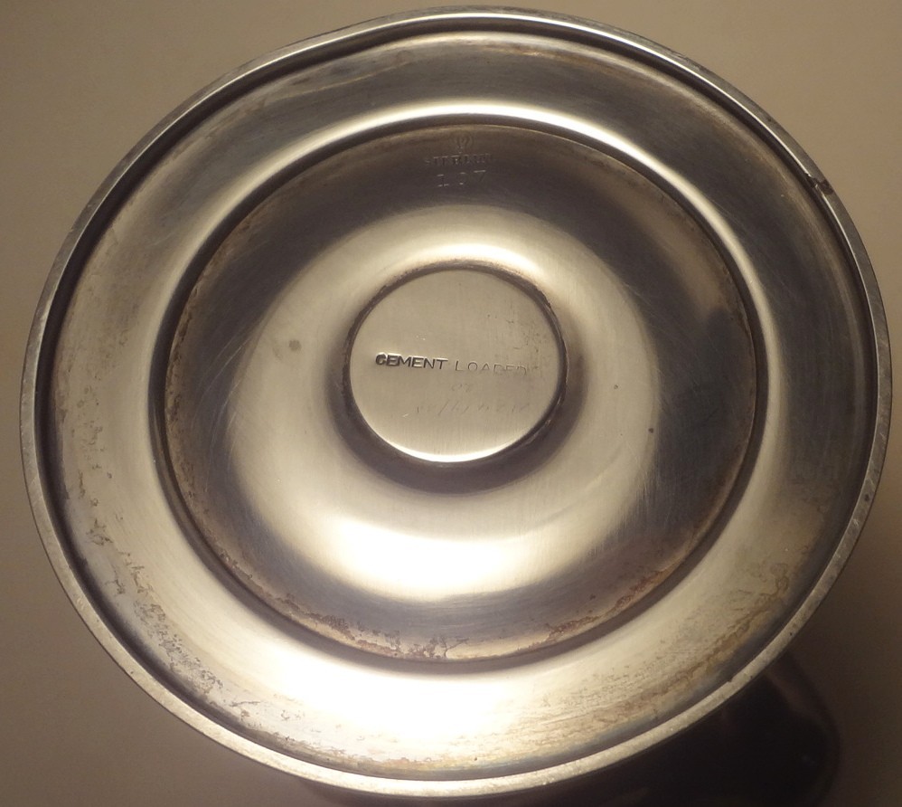 📌e1900's DURGIN STERLING SILVER - (191 GRAMS) - DOLPHIN 6" SHELL COMPOTE - #107
