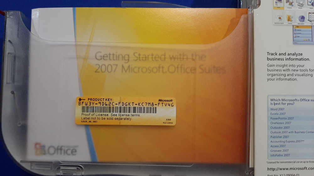 Microsoft Office Professional 2007 Upgrade