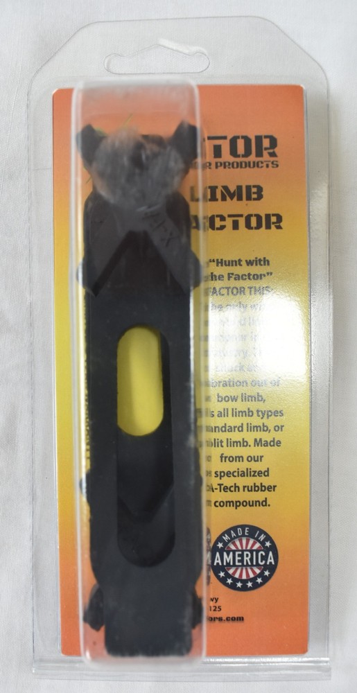 X-Factor Limb Factor Limb Dampener Split limb or Standard limb Bow Black