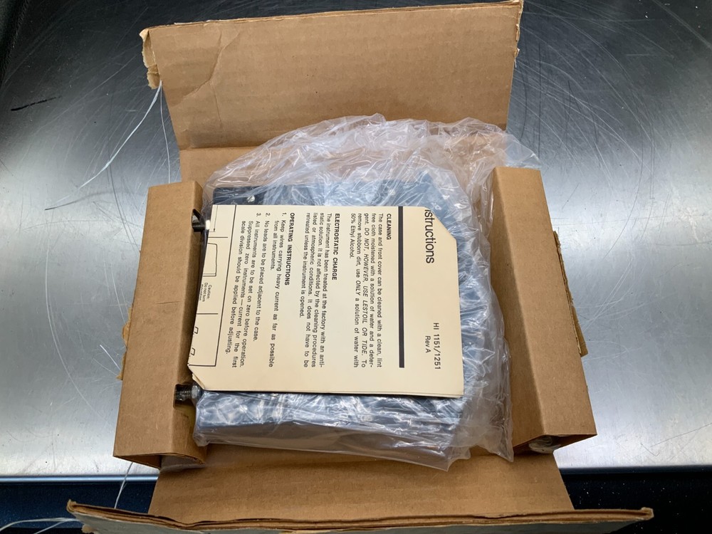 EIL Instruments 1151-VB Panel Meter 4-20MADC