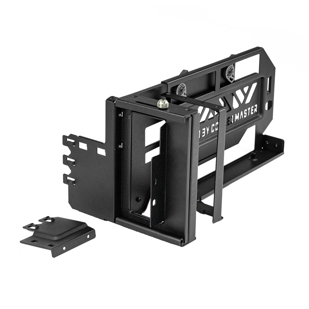 Adjustable Vertical GPU Card Holder Kit V3 with PCI-E Riser Cable for Any Case