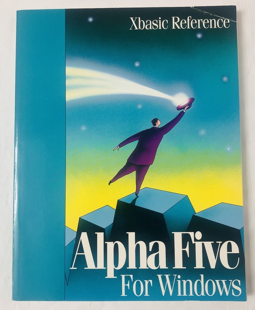 Alpha Five For Windows Manuals Set (4) User Guide Tutorial Xbasic Reference 1994