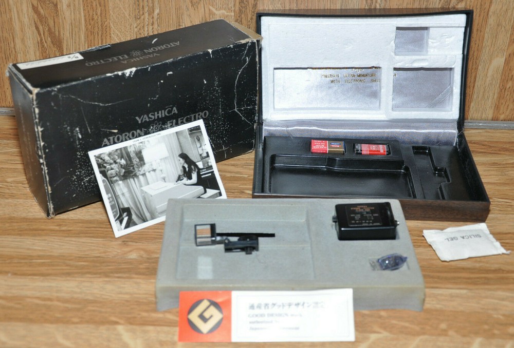 Yashica Atoron Electro Camera and CASE w accessories