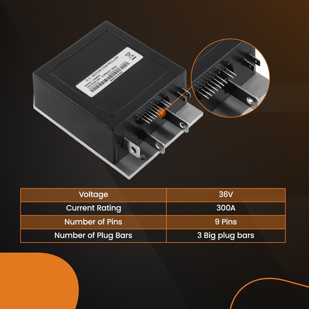36V 300A Speed Controller For E-Z-GO DCS Models With Sepex 1994-2000 1206DCS