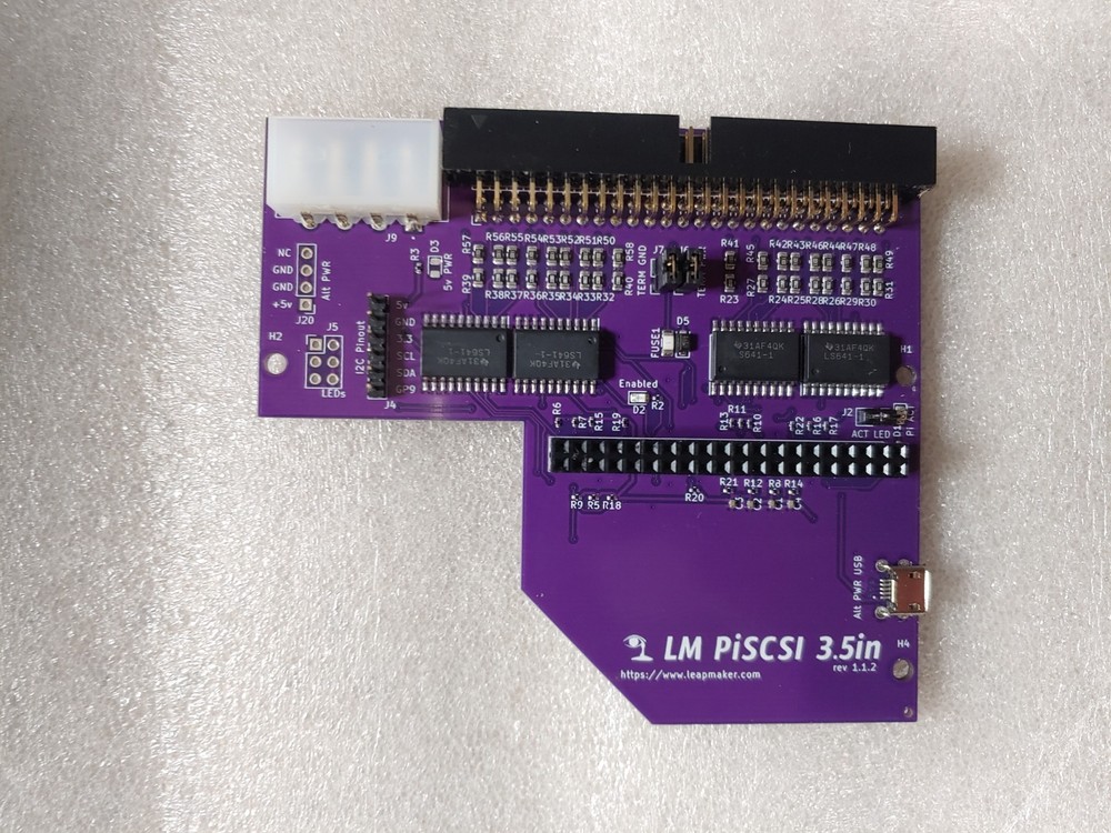 Raspberry Pi as a SCSI device