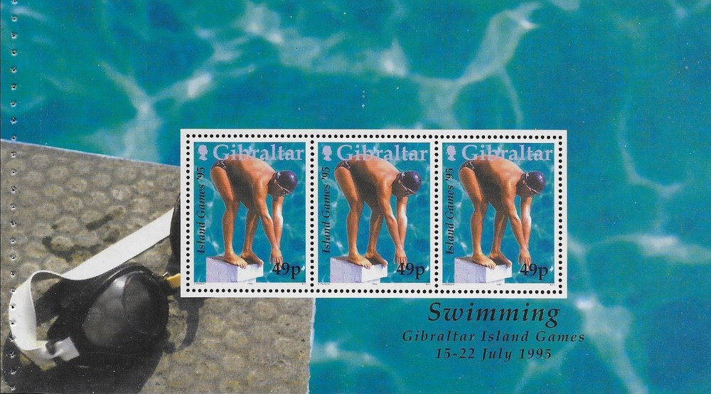 Gibraltar Scott #'s 682a MNH