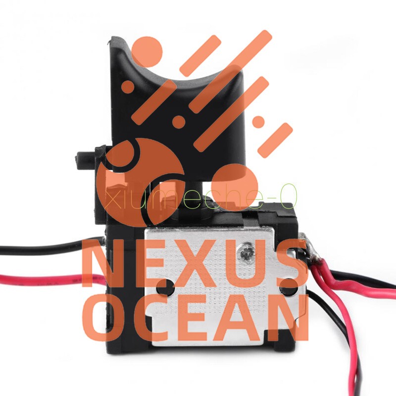 7.2V-24V 16A Electric Cordless Drill Trigger Switch Push Button With Small Light