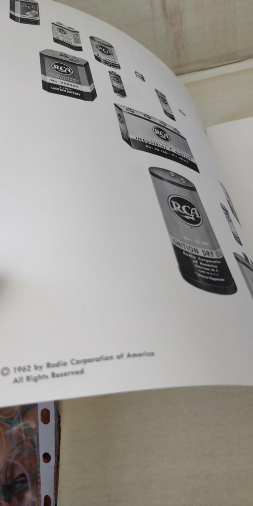 1962 RCA Battery Manual - Technical Specifications