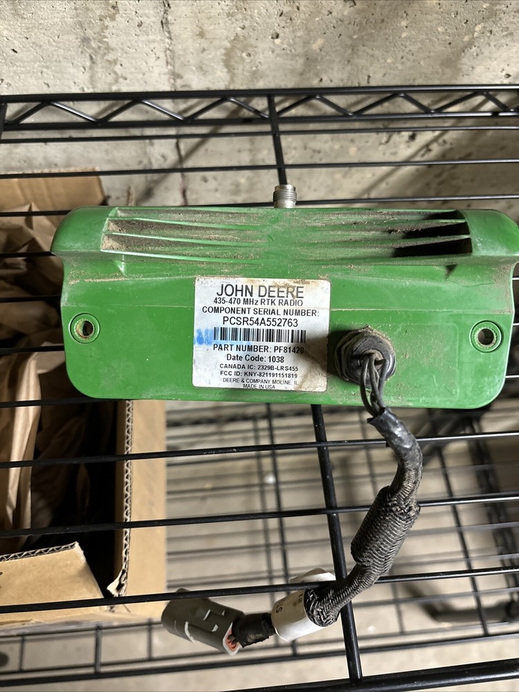 John Deere Starfire 450mhz RTK