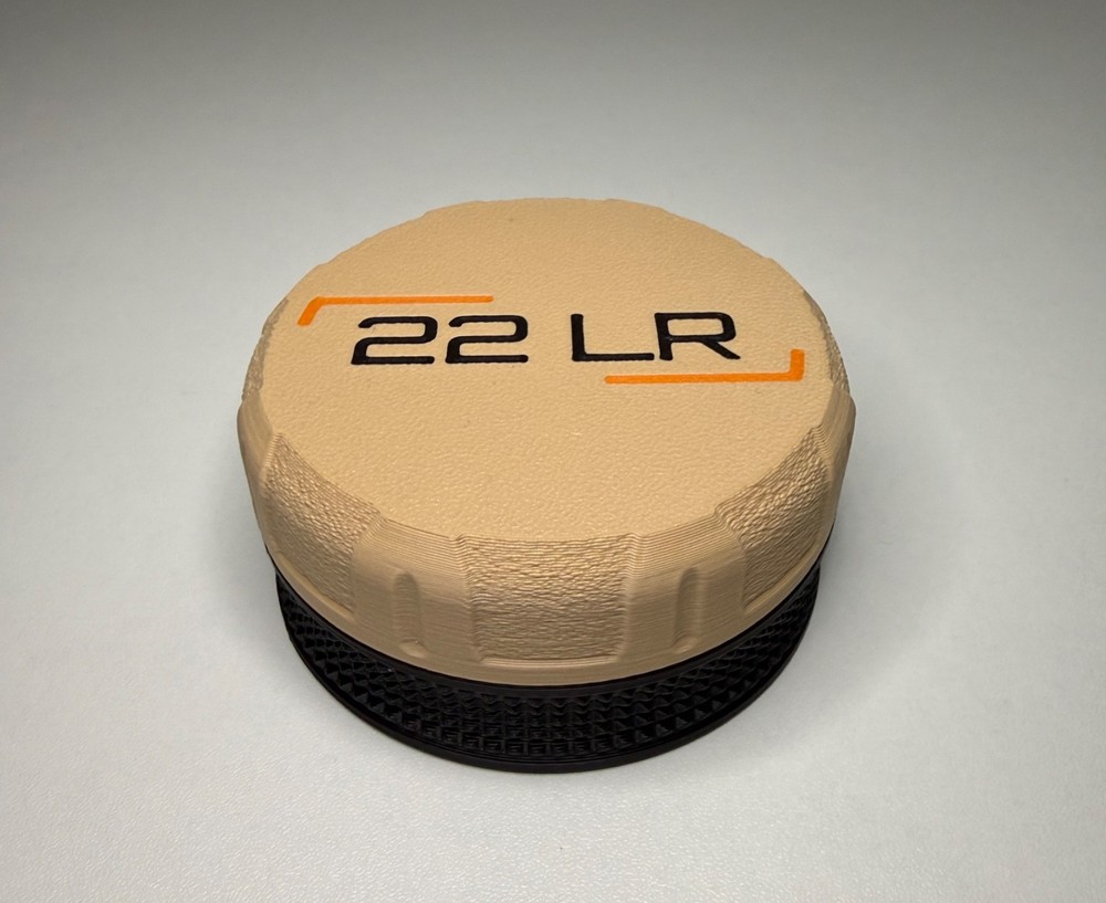 3-D Printed 22 LR Ammo Box Storage Case Container 55 Round