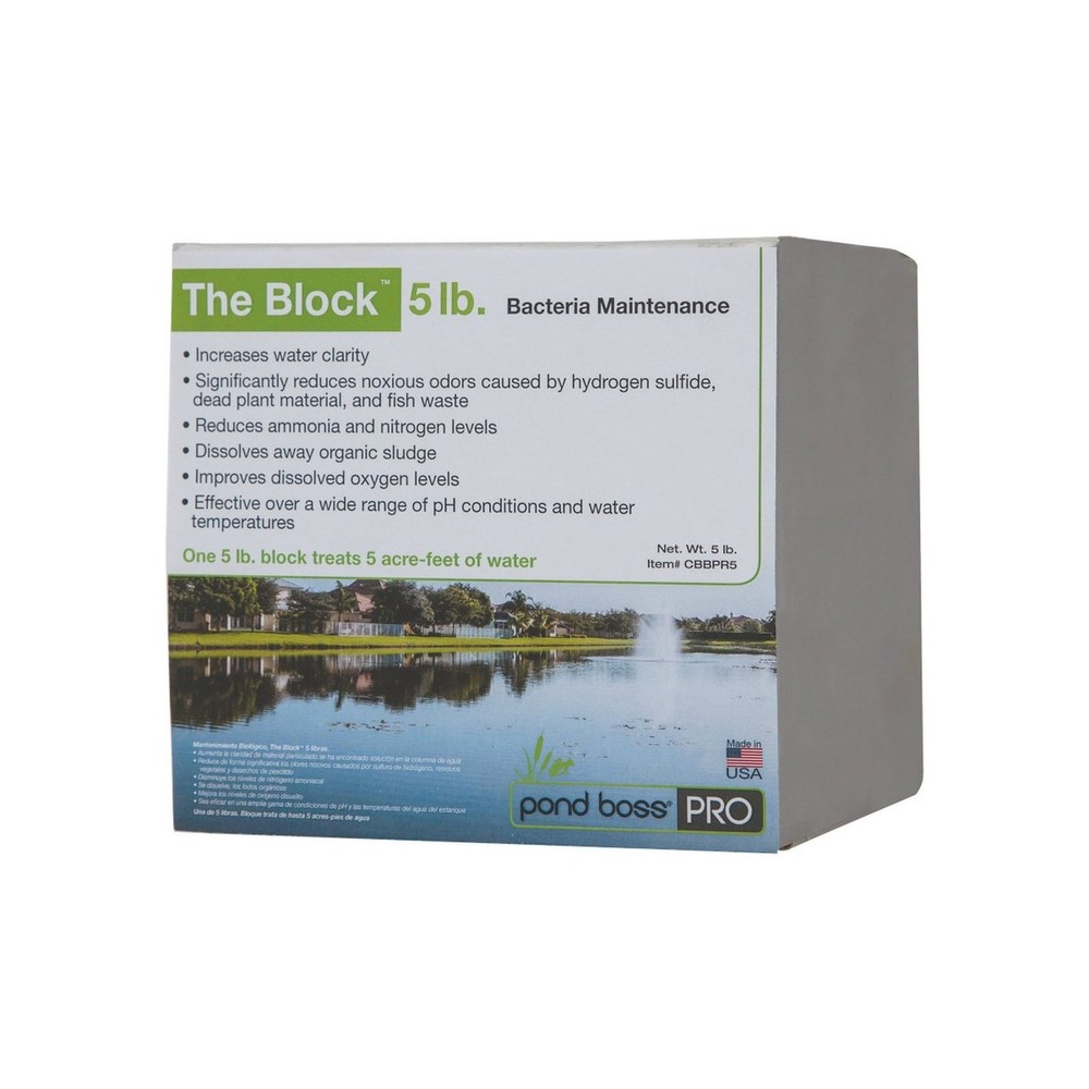 Pond Boss CBBPR5 Pro Block Bacteria, 5-Pound