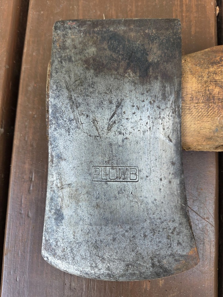 Plumb Single Bit Axe 27" handle, 3 3/4" Cutting Edge