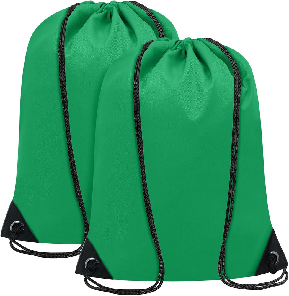 2PCS Drawstring Bags Bulk, String Backpack for Men Women, Cinch Bag Draw String